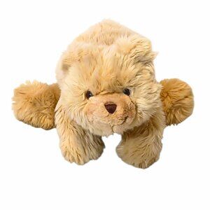 Heads & Tales By Gund Brown Bear Beanbag Stuffed Plush Toy 14"